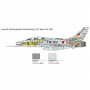 Maqueta de avion militar Italeri F-100F Super Sabre - 1:72
