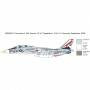 Maqueta de avion militar Italeri 1:72 F-14A Tomcat
