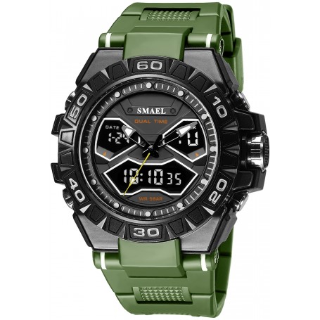 Reloj Smael 8070 "Army Green"