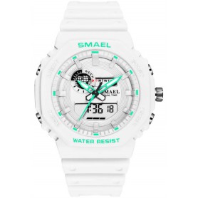 Reloj Smael 8037 "White Green"