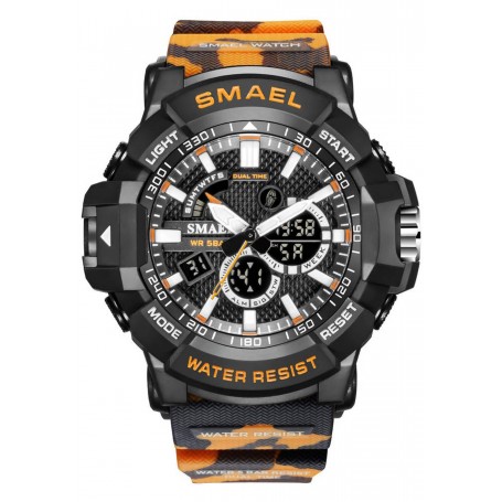 Reloj Smael 1809Mc "Camouflage Orange"