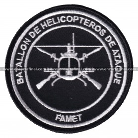 Parche Ejercito de Tierra - Batallon de Helicopteros de Ataque - FAMET