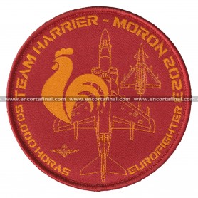 Parche Novena Escuadrilla - Team Harrier - Eurofighter - Moron 2023