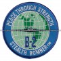 Parche United States Armed Forces - Peace Through Strength - Stealth Bomber