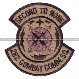 Parche United States Armed Forces - Second to none - 282 Combat COMM. SQ