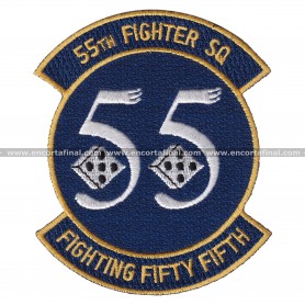 Parche United States Armed Forces - 55th Figthers SQ - Fighting Fifty Fifth