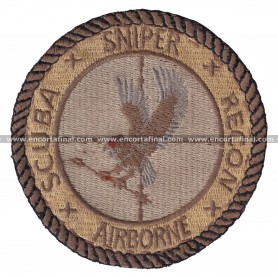 Parche United States Armed Forces - SCUBA - SNIPER - RECON - AIRBORNE