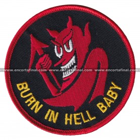 Parche United States Armed Forces - Burn in Hell Baby
