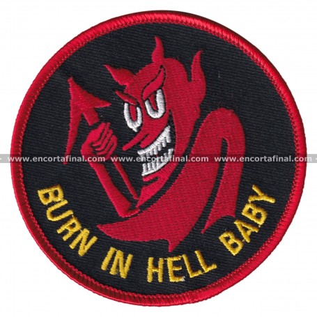 Parche United States Armed Forces - Burn in Hell Baby