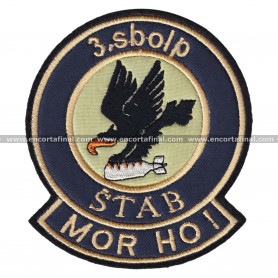 Parche Slovak Armed Forces - 3.sbolp STAB -Mor Ho!