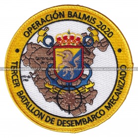 Parche Tercer Batallon de Desembarco Mecanizado - Operacion Balmis 2020