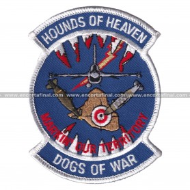 Parche United States Air Forces (USAF) - Hounds of Heaven - Dogs of war - Markin' our Territory