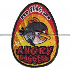 Parche Red Flag 2016 -Angry Daggers