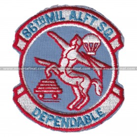 Parche United States Air Force (USAF) - 86th MIL ALFT SQ - Dependable