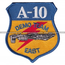 Parche United States Air Force (USAF) - Fairchild-Republic A-10 Thunderbolt II - Demo Team - East