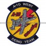 Parche United States Air Force (USAF) - Fairchild-Republic A-10 Thunderbolt II - Demo Team