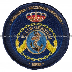 Parche Armada Española - Subdigper - Sección de Oficiones - JEPER - Valor Genium