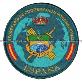 Parche Guardia Civil - Secretaría de Cooperación Internacional - España