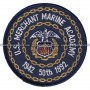 Parche United States Armed Forces - U.S. Merchant Marine Academy - 1942 50th 1992
