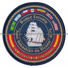 Parche Juan Sebastian de Elcano (A-71) - Buque Escuela - XCV Crucero de Instrucción