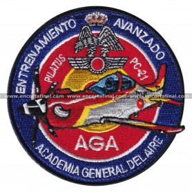 Parche Academia General del Aire (AGA) - Pilatus PC-21 - Entrenamiento avanzado