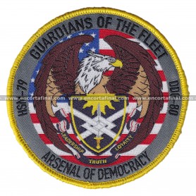 Parche United States Navy (USN) - Guardians of the Fleet - Arsenal of Democracy