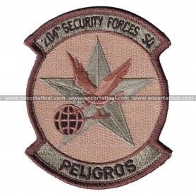 Parche United States Armed Forces - 204th Security Forces SQ - Peligros