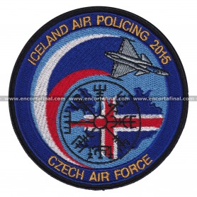 Parche Fuerza Aérea del Ejército de la República Checa - Saab 39 Gripen - Iceland Air Policing 2015