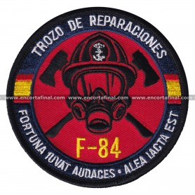 Parche Fragata Reina Sofía (F-84) - Trozo de Reparaciones