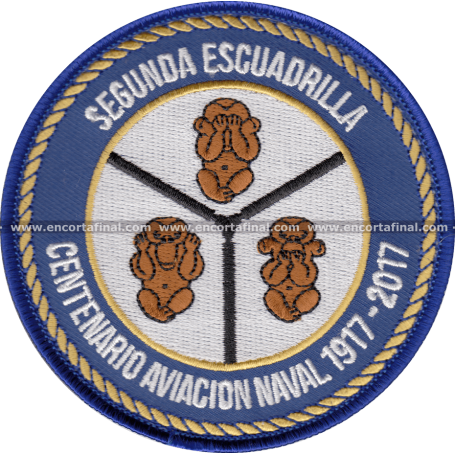 Parche Segunda Escuadrilla - Centenario Aviacion Naval 1917-2017