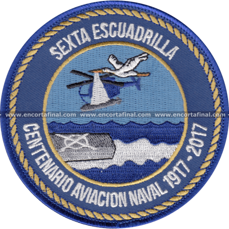 Parche Sexta Escuadrilla - Centenario Aviacion Naval 1917-2017