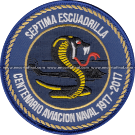 Parche Séptima Escuadrilla - Centenario Aviacion Naval 1917-2017