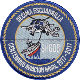 Parche Décima Escuadrilla - Centenario Aviacion Naval 1917-2017