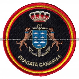 Parche Fragata Canarias (F-86)