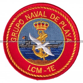 Parche LCM-1E - Grupo Naval de Playa (GRUPLA)