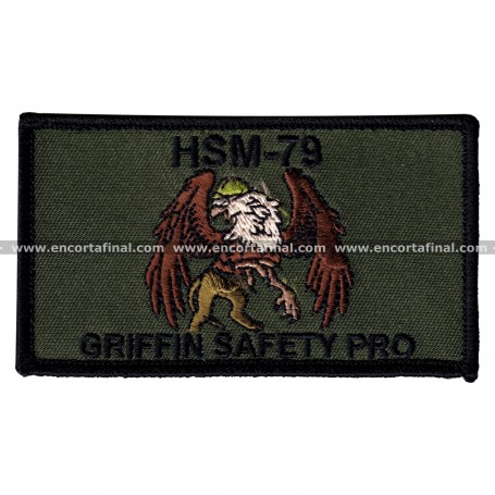 Parche United States Navy (USN) - Helicopter Maritime Strike (HSM) 79 - Griffin Safety Pro - Sikorsky SH-60 Seahawk