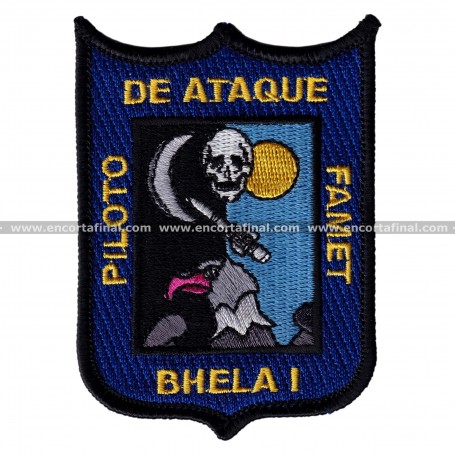 Parche Batallón de Helicópteros de Ataque I (BHELA I) - Piloto de Ataque