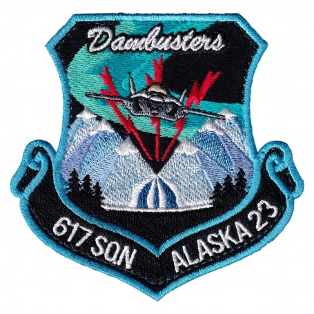 Parche Royal Air Force (RAF) - 617 Squadron "The Dambusters" - Alaska 23 - Lockheed Martin F-35 Lightning II