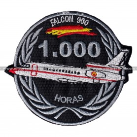 Parche 45 Grupo de Fuerzas Aereas - 1000 Horas - Dassault Falcon 900