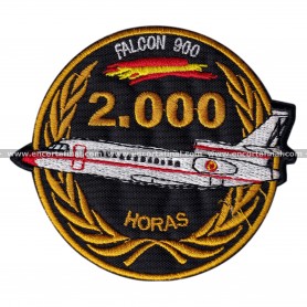 Parche 45 Grupo de Fuerzas Aereas - 2000 Horas - Dassault Falcon 900