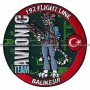 Parche Turkish Air Force - 192 Flight Line - Balikesir - Lockheed Martin F-16 Fighting Falcon