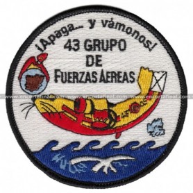 Parche 43 Grupo De Fuerzas Aéreas