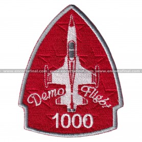 Parche Turkish Air Force - Turkish Stars - Demo Flight 1000 - Northrop F-5