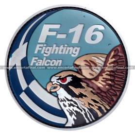 Parche Greek Air Force - Swirl - F-16 - Fighting Falcon - Lockheed Martin F-16 Fighting Falcon