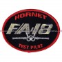 Parche Ala 12 -  Test Pilot - McDonnell Douglas EF-18 Hornet