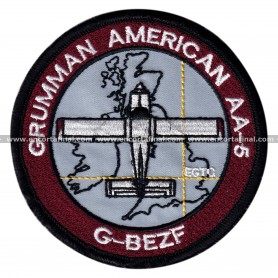 Parche Grumman American AA-5 - G-BEZF