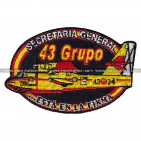 Parche 43 Grupo de Fuerzas Aereas - Secretaria General - Esta en la firma