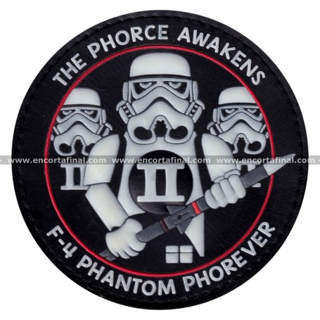 Parche Hellenic Air Force (HAF) - The Phorce Awakens -  F-4 Phantom Phorever