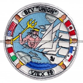 Parche Peruvian Navy - Marina de Guerra de Perú - BEV Union - VIEX 19