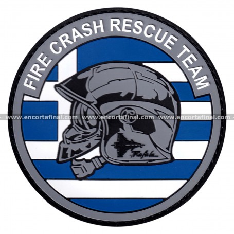 Parche Hellenic Air Forces - Rafale - Fire crash rescue team